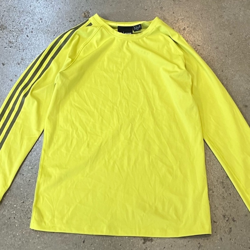Adidas X Ivy Park Shirt Small Shock Slime Long Sleeve Beyoncé Peloton - Picture 14 of 15